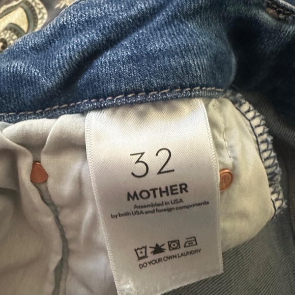 MOTHER Jeans Roller Fray Size 32 - Picture 4 of 7